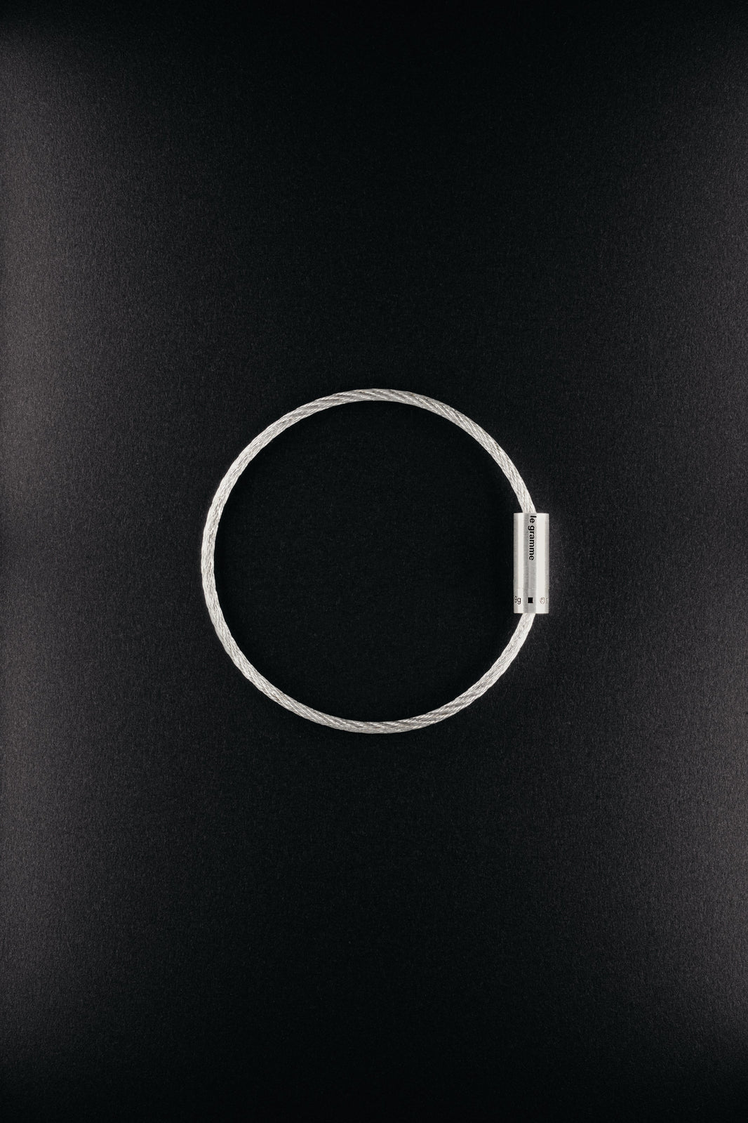 Le Gramme Cable Bracelet
