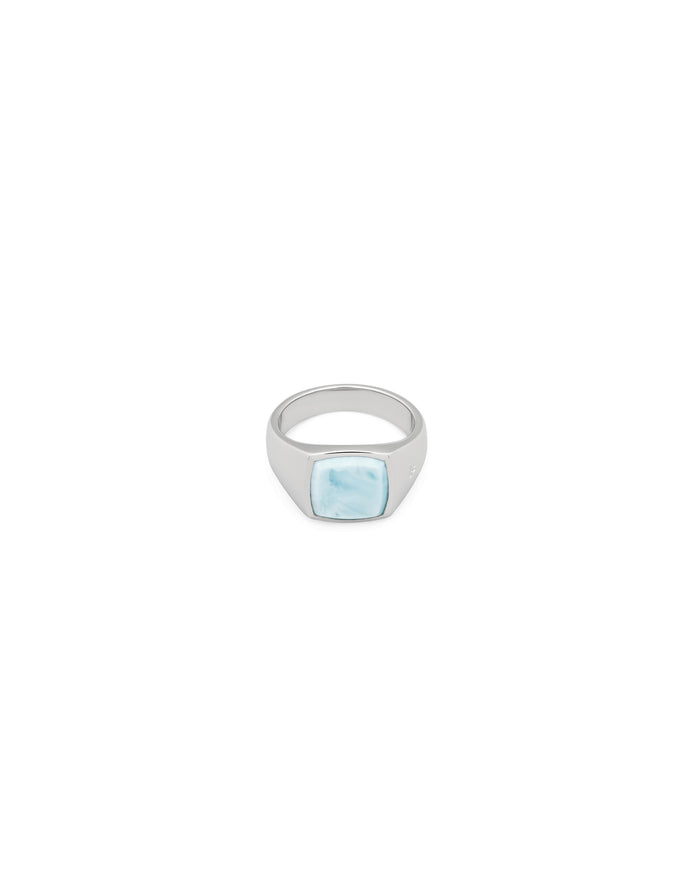 Kay Ring Ice Blue Larimar