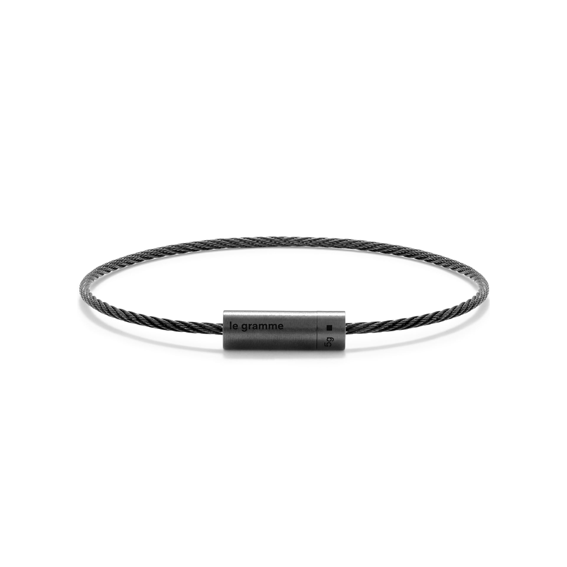 Brushed Ceramic Cable Bracelet