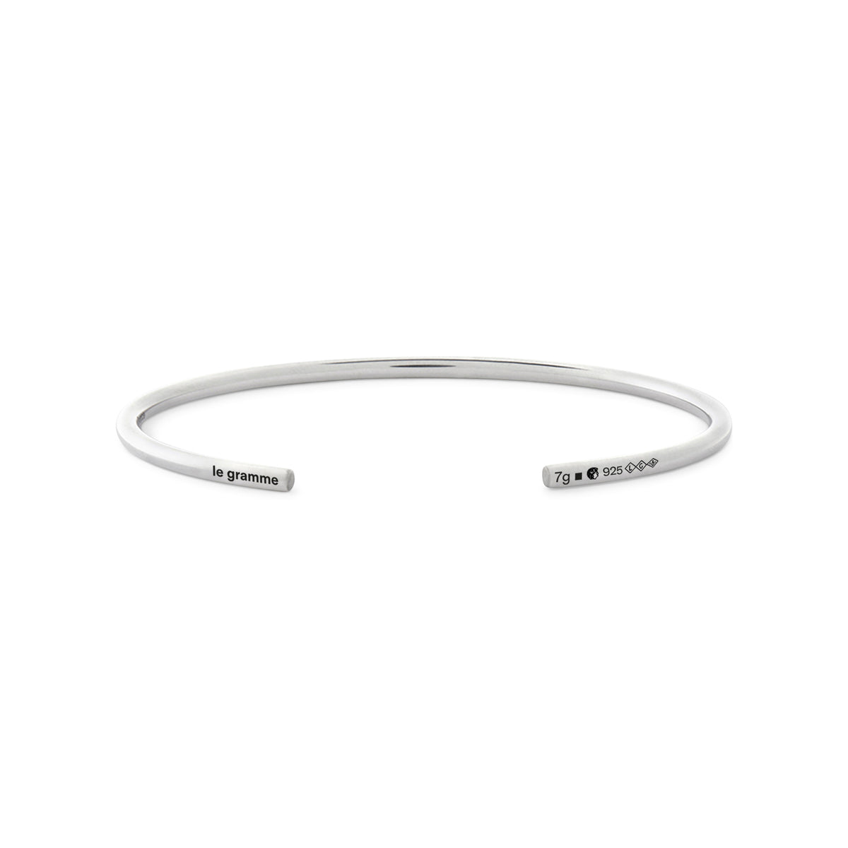 Polished Sterling Bangle Bracelet