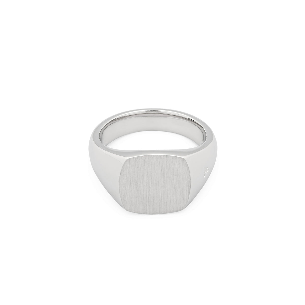 Tom Wood Kay Ring Satin | Stattics - Mens Designer Jewellery
