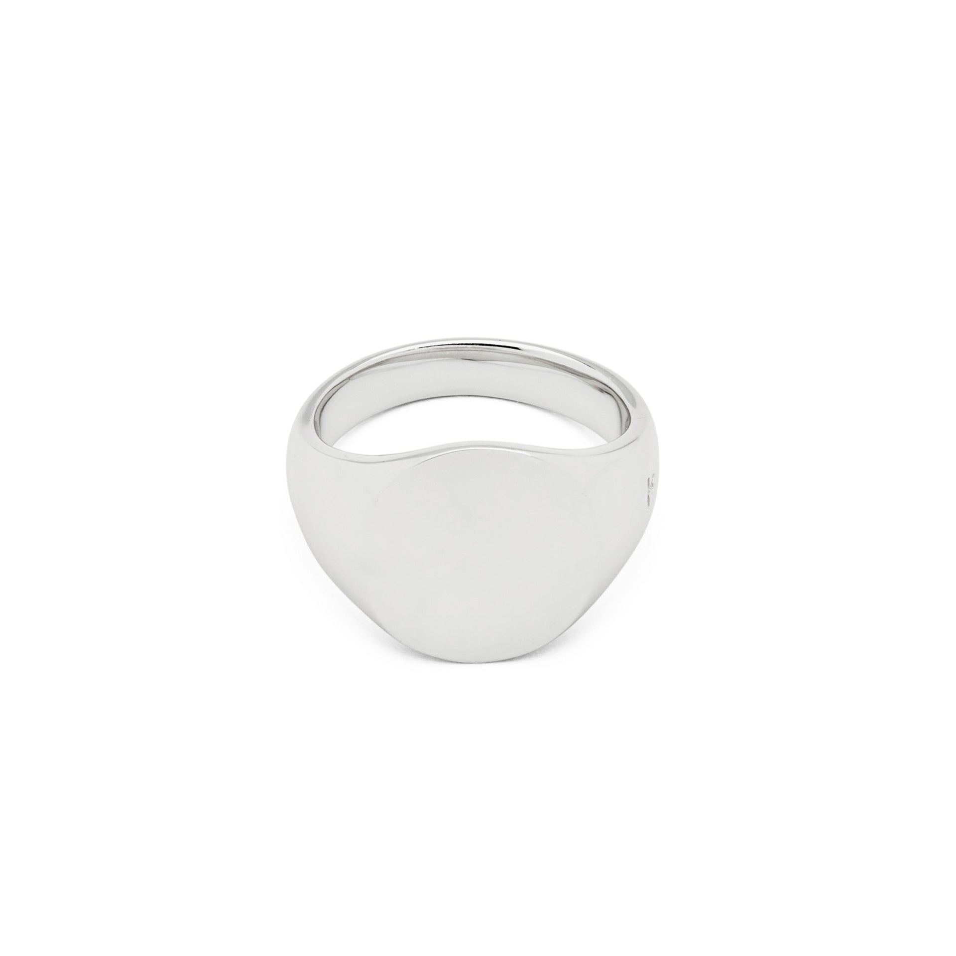 Mini Signet Oval Ring