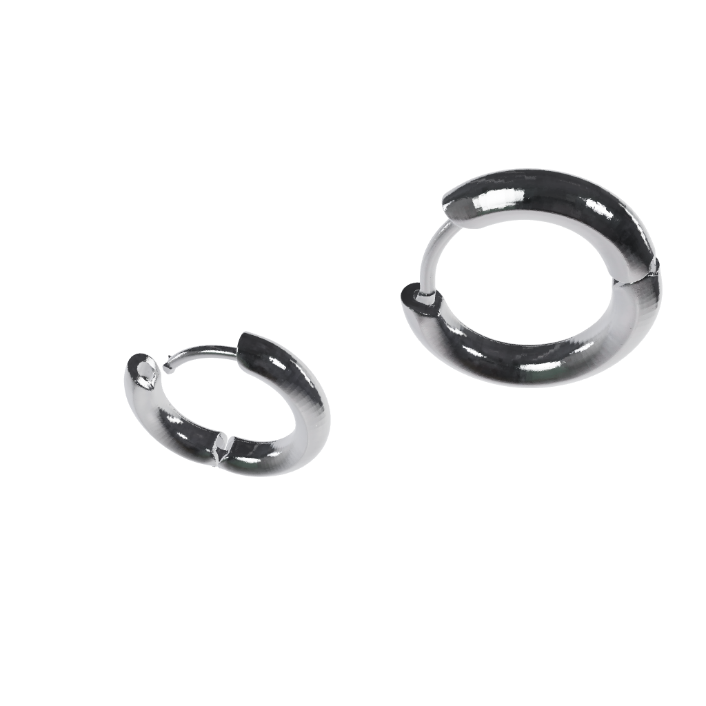 Tom Wood Classic Hoop Small | Stattics - Mens Designer Jewellery Tom Wood Classic Hoop Small | Stattics - Mens Designer Jewellery